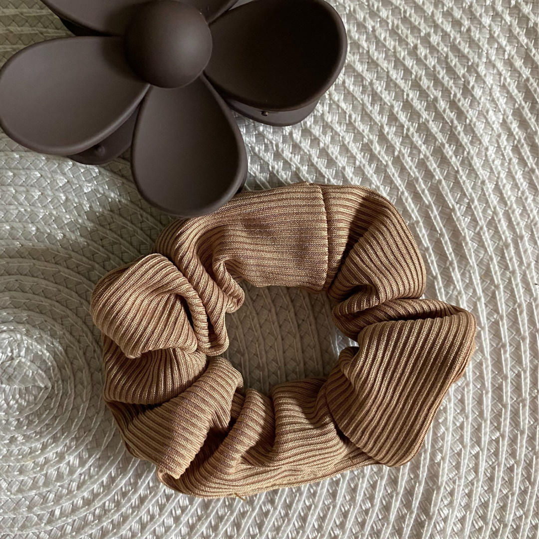 Mini Ribbed Scrunchie