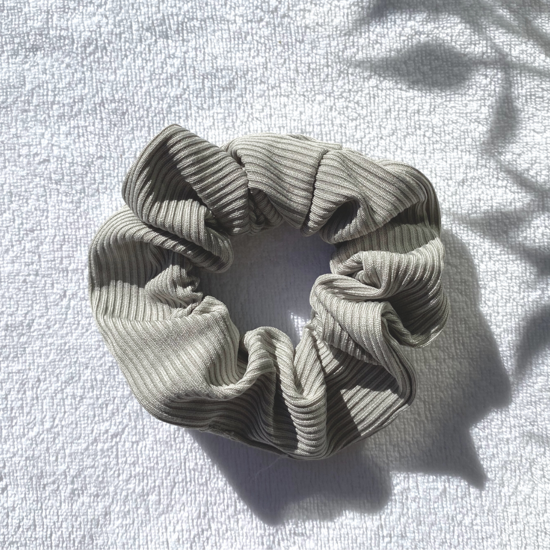 Mini Ribbed Scrunchie