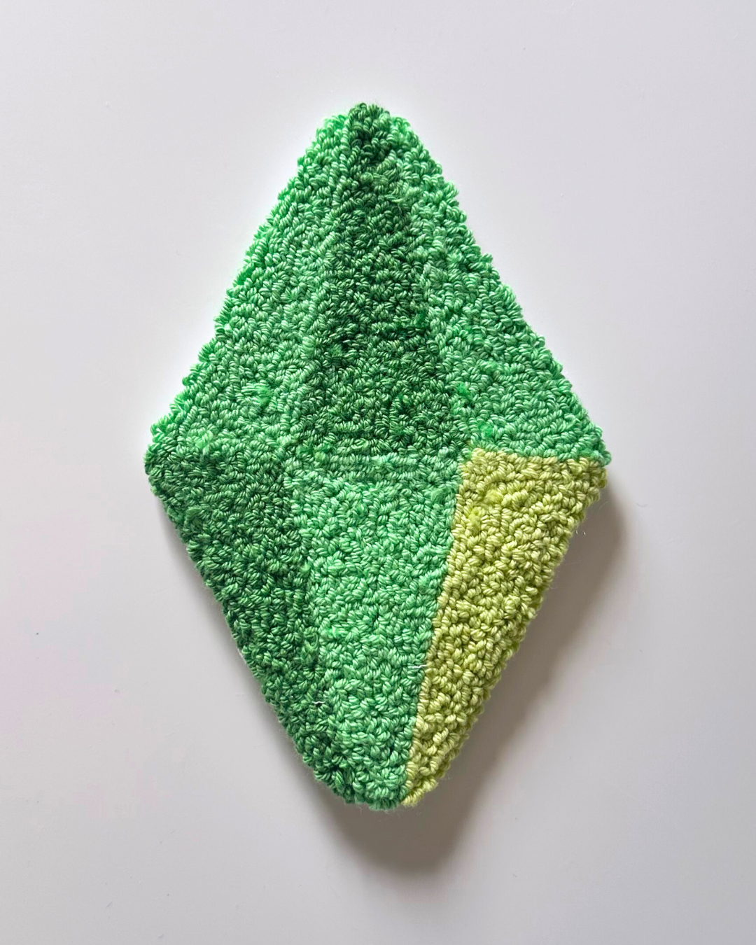 Plumbob Punch Needle Coaster