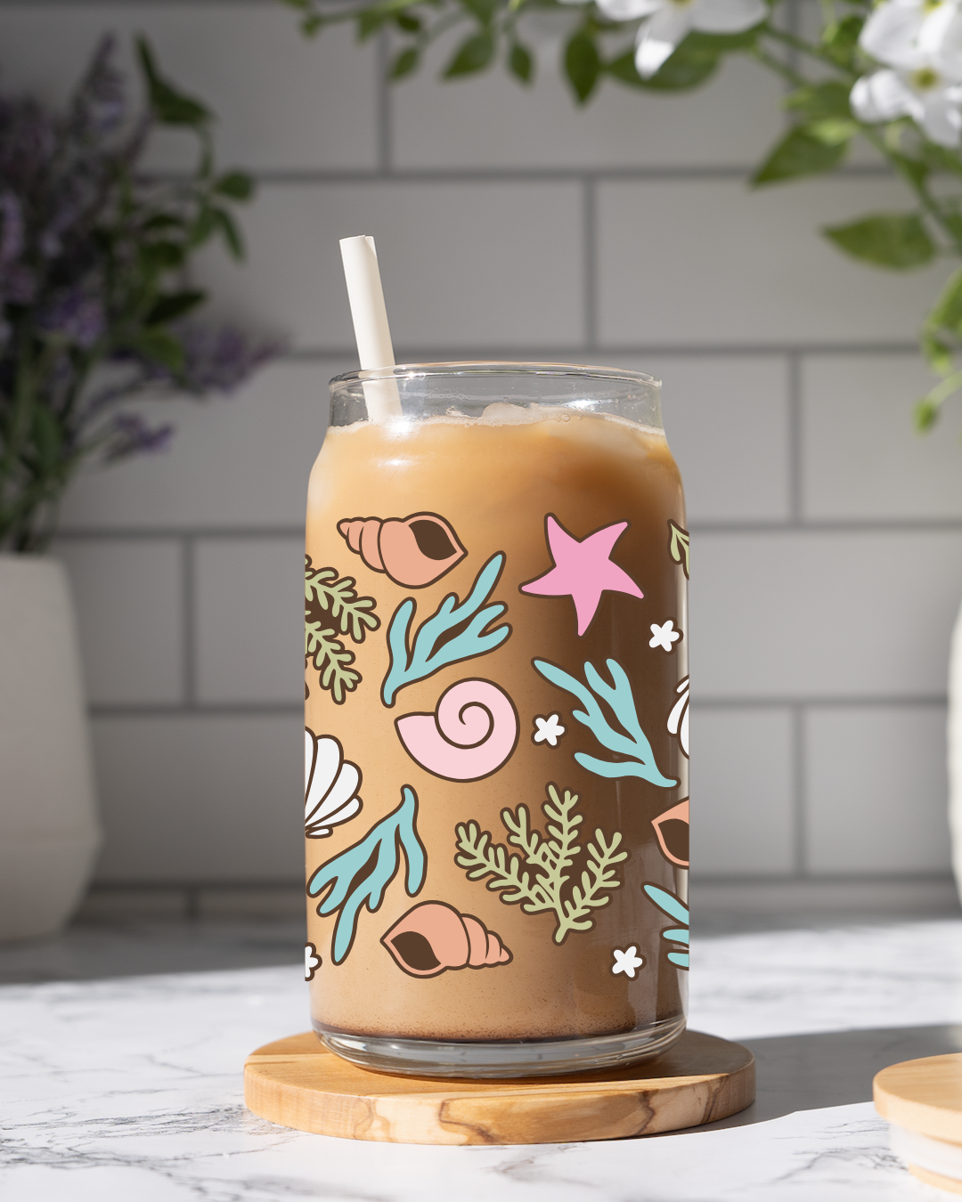 Seaside Glass Cup