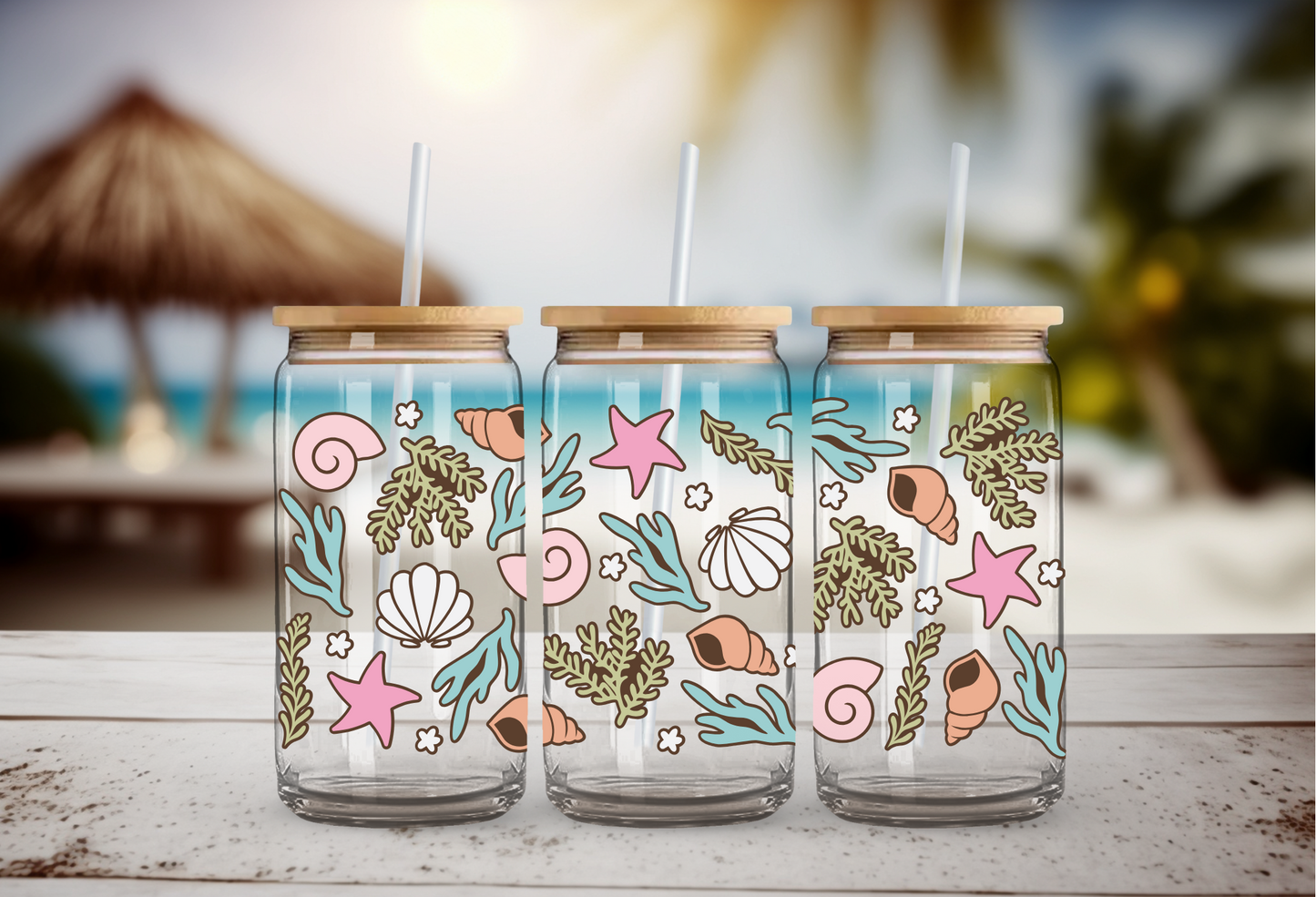 Seaside Glass Cup