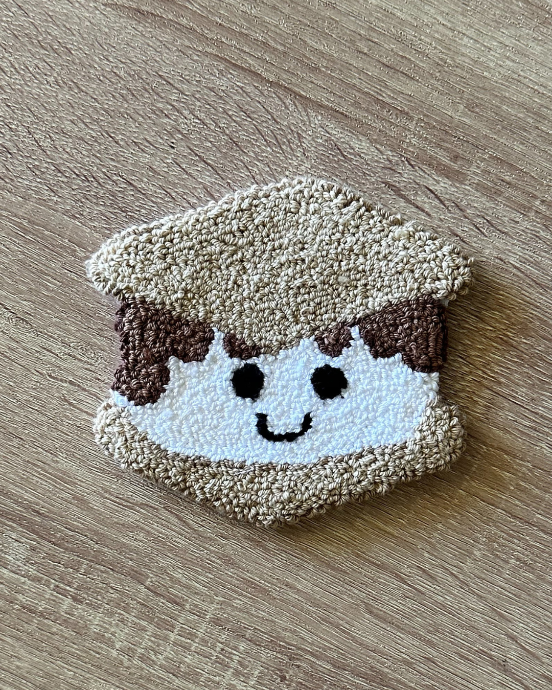 S'more Punch Needle Coaster