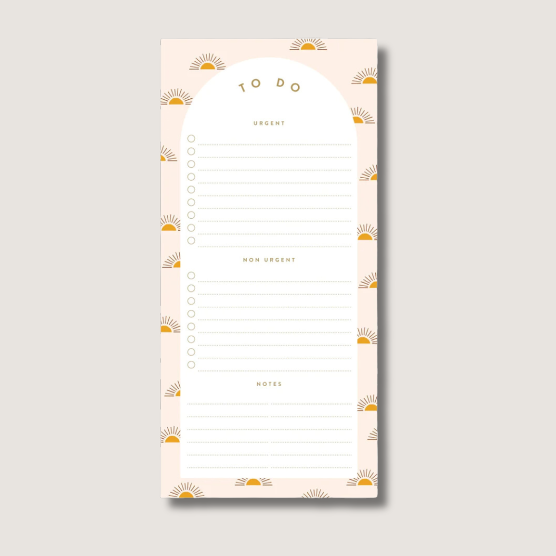 Suns DL To Do Magnet Notepad