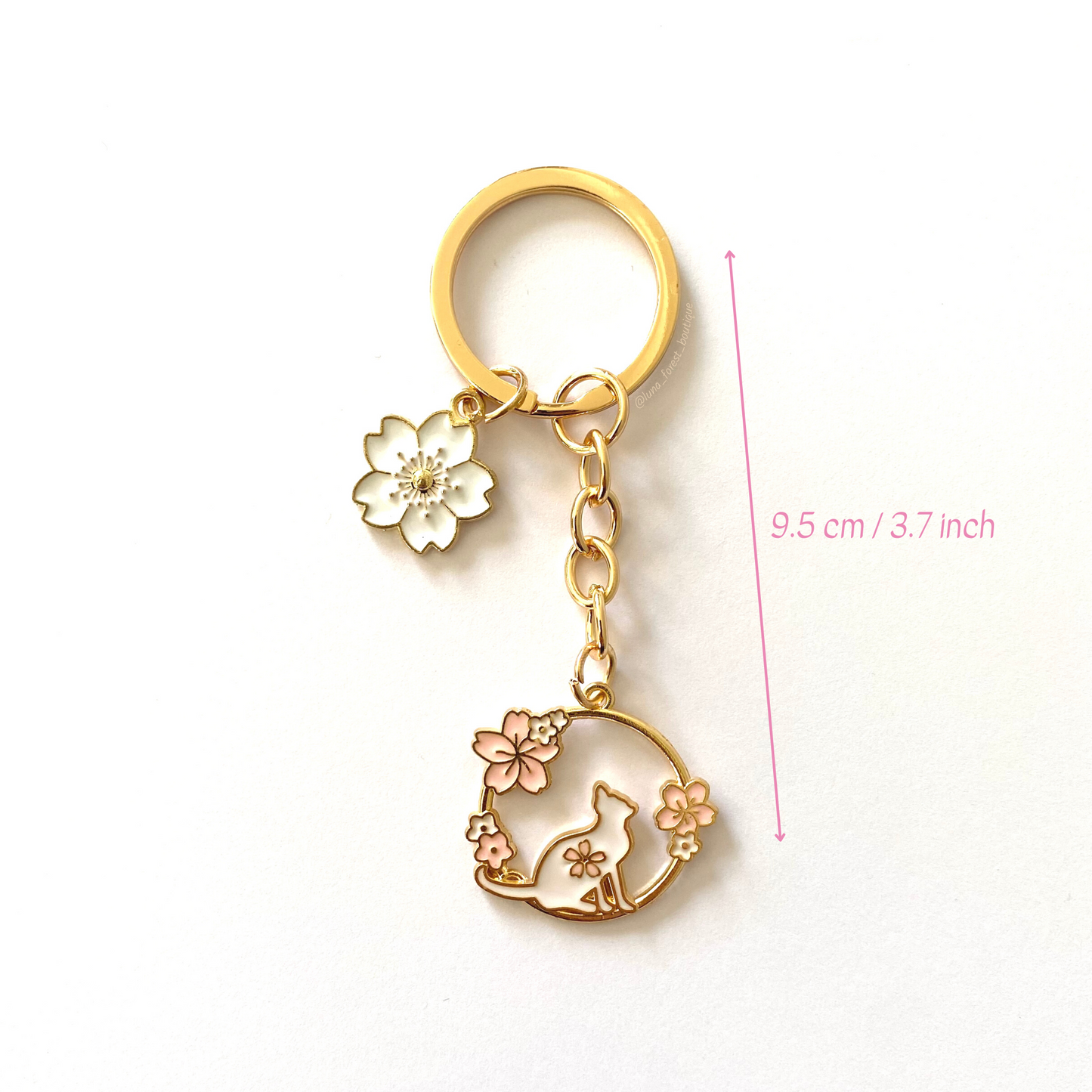 Flower Animal Keychain