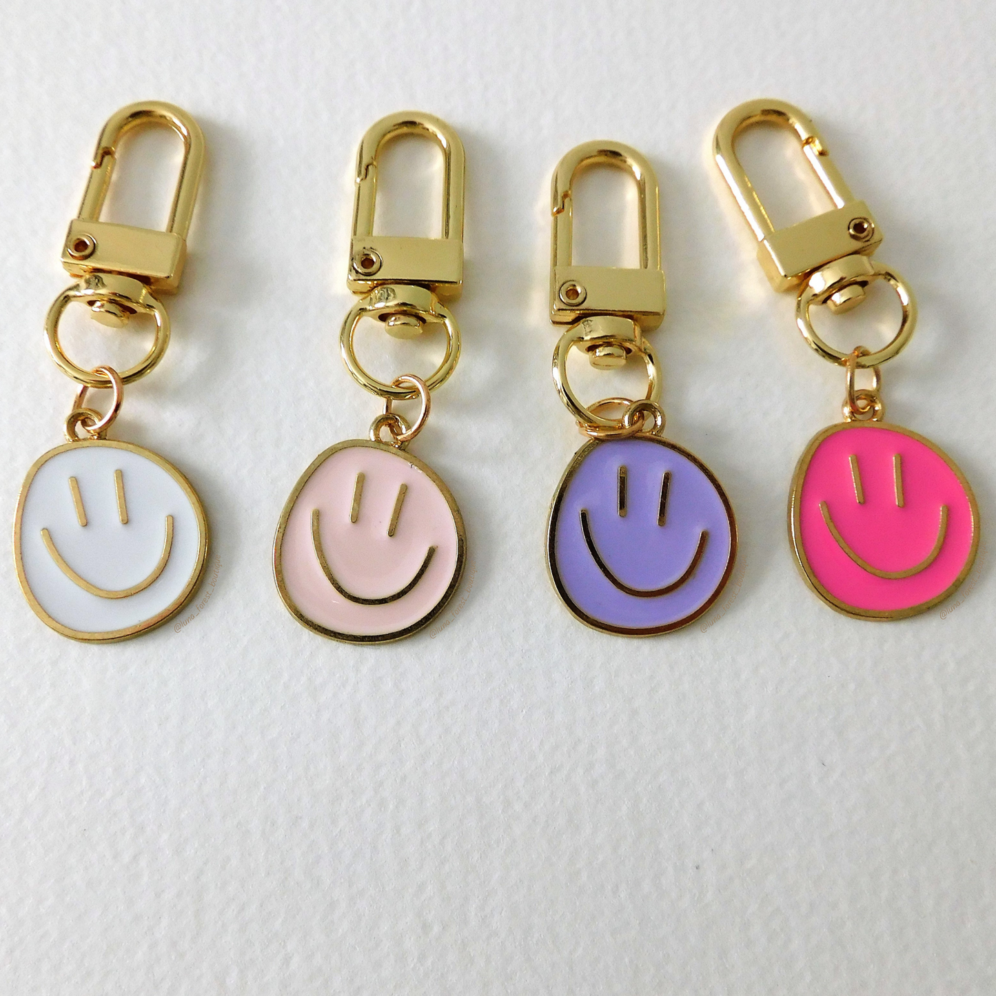 Smiley Face Keychain