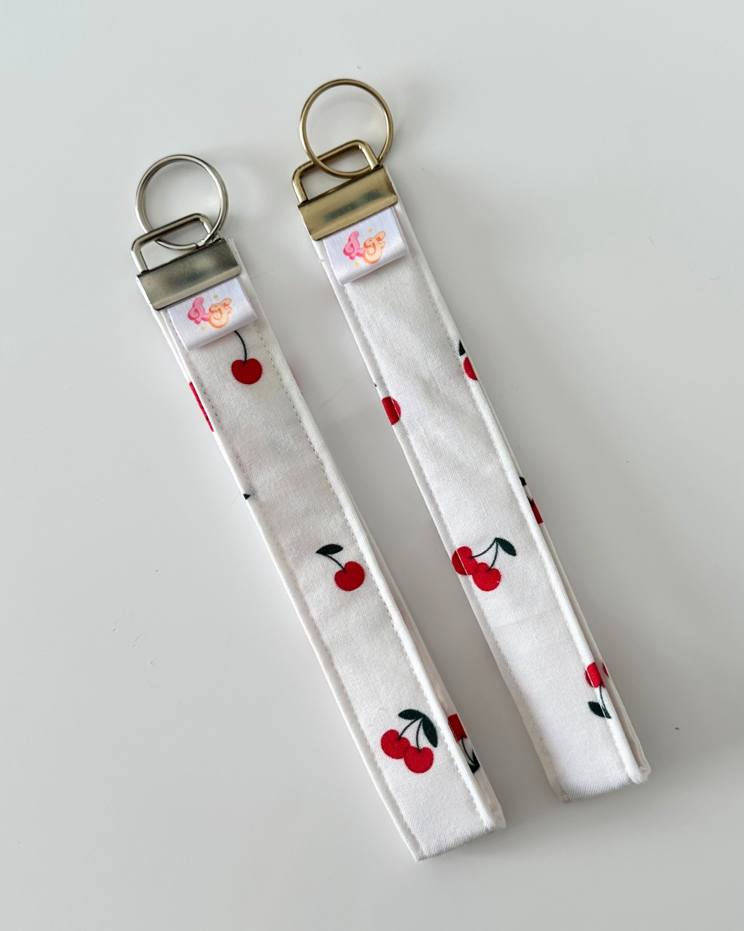 Cherry Wristlet Keychain