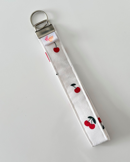 Cherry Wristlet Keychain