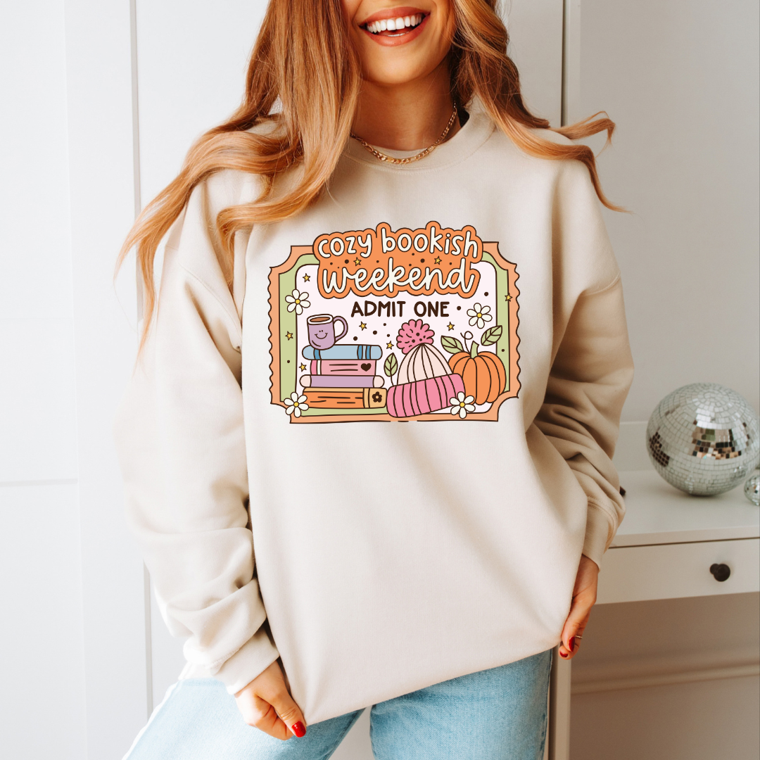 Cozy Bookish Weekend Sweater