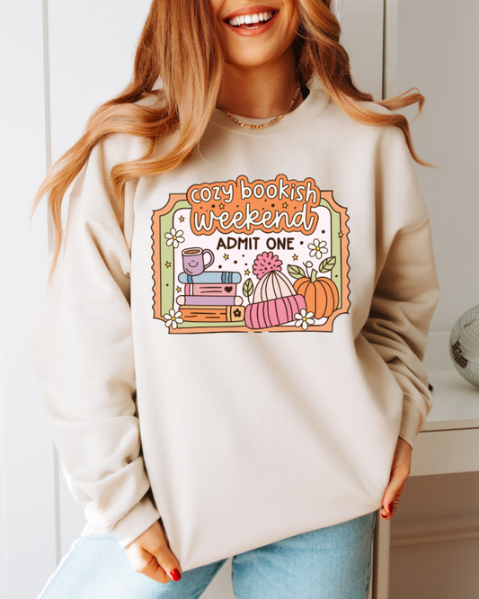 Cozy Bookish Weekend Sweater