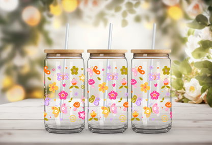 Fairy Garden Glass Cup