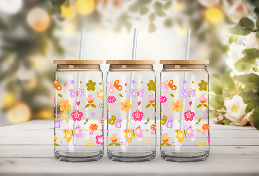 Fairy Garden Glass Cup