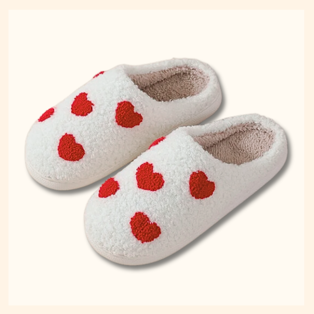 Love Heart Slippers