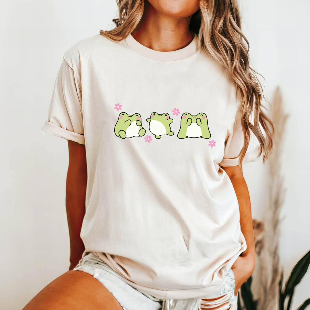 Kawaii Frogs T-Shirt