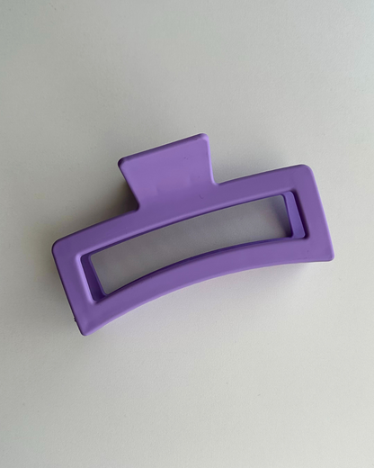 Large Purple Hair Clip