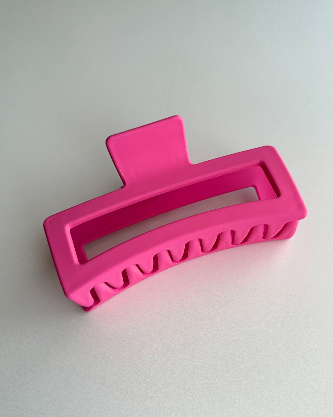 Large Hot Pink Hair Clip