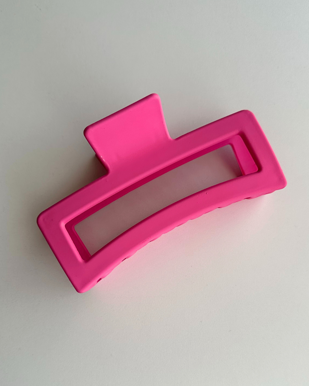 Large Hot Pink Hair Clip