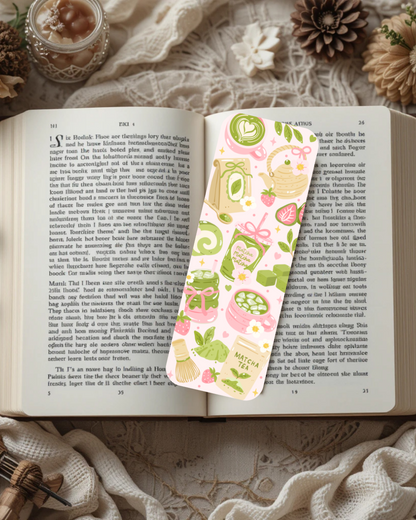 Matcha Girly Bookmark