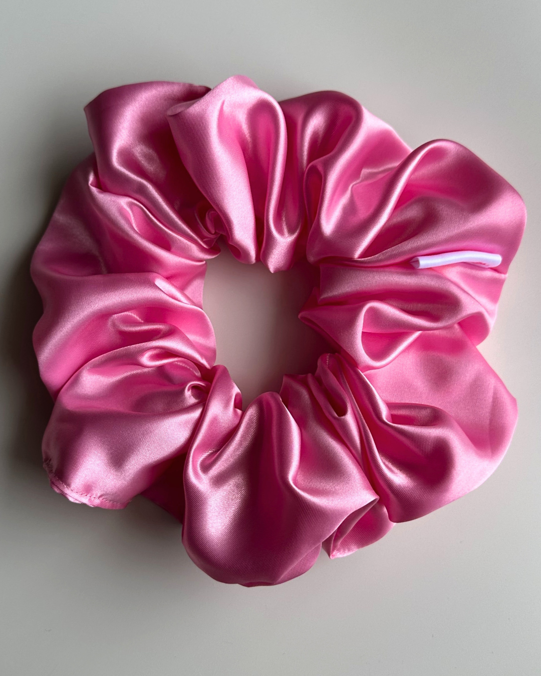 XXL Satin Scrunchie - Pink Lemonade