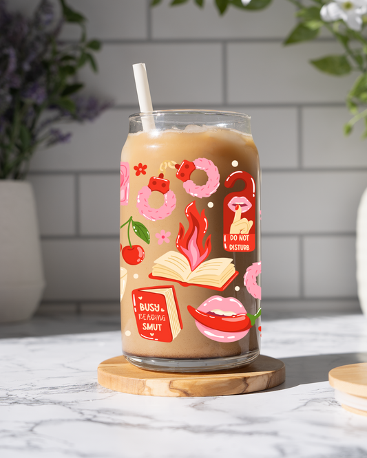 Smutty Glass Cup
