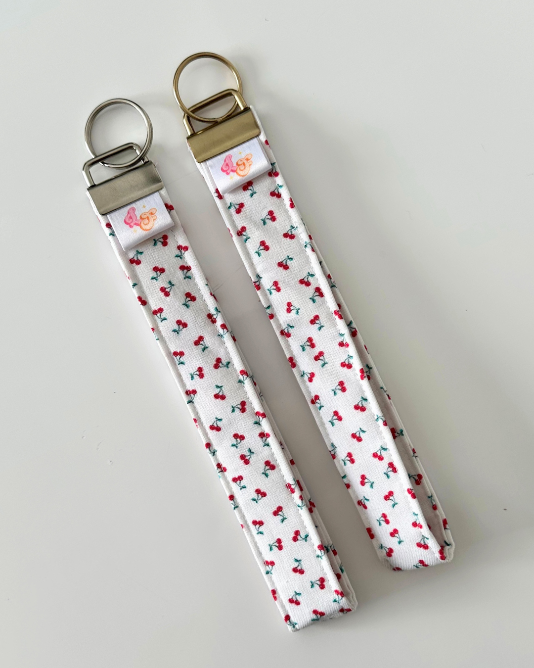 Sweet Cherry Wristlet Keychain