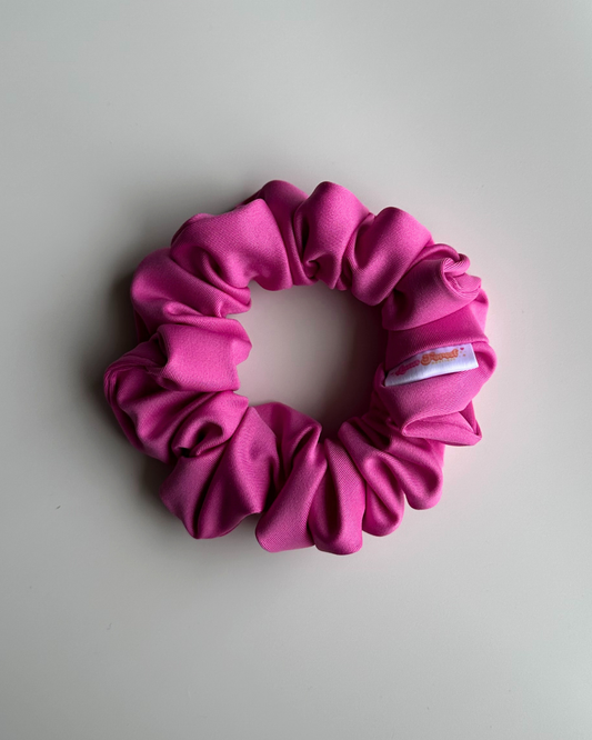 Swim Scrunchie - Barbie Pink