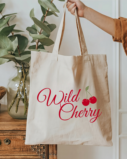 Wild Cherry Tote Bag