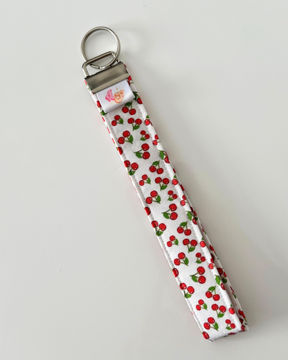 Wild Cherry Wristlet Keychain