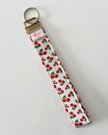 Wild Cherry Wristlet Keychain