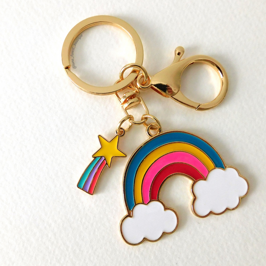 Rainbow Keychain