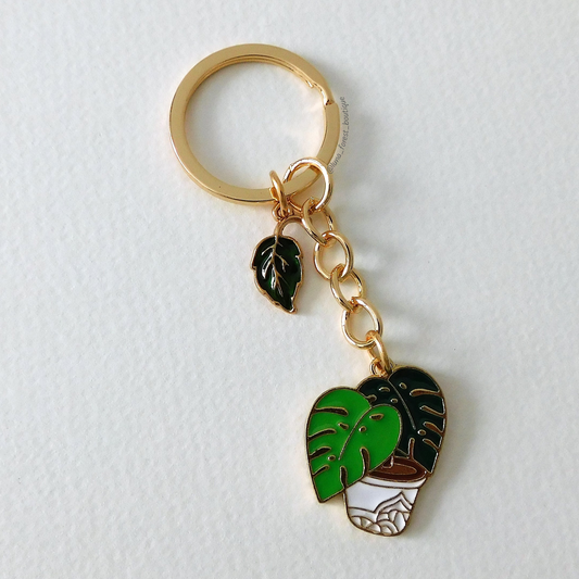 Plant Pot Keychain