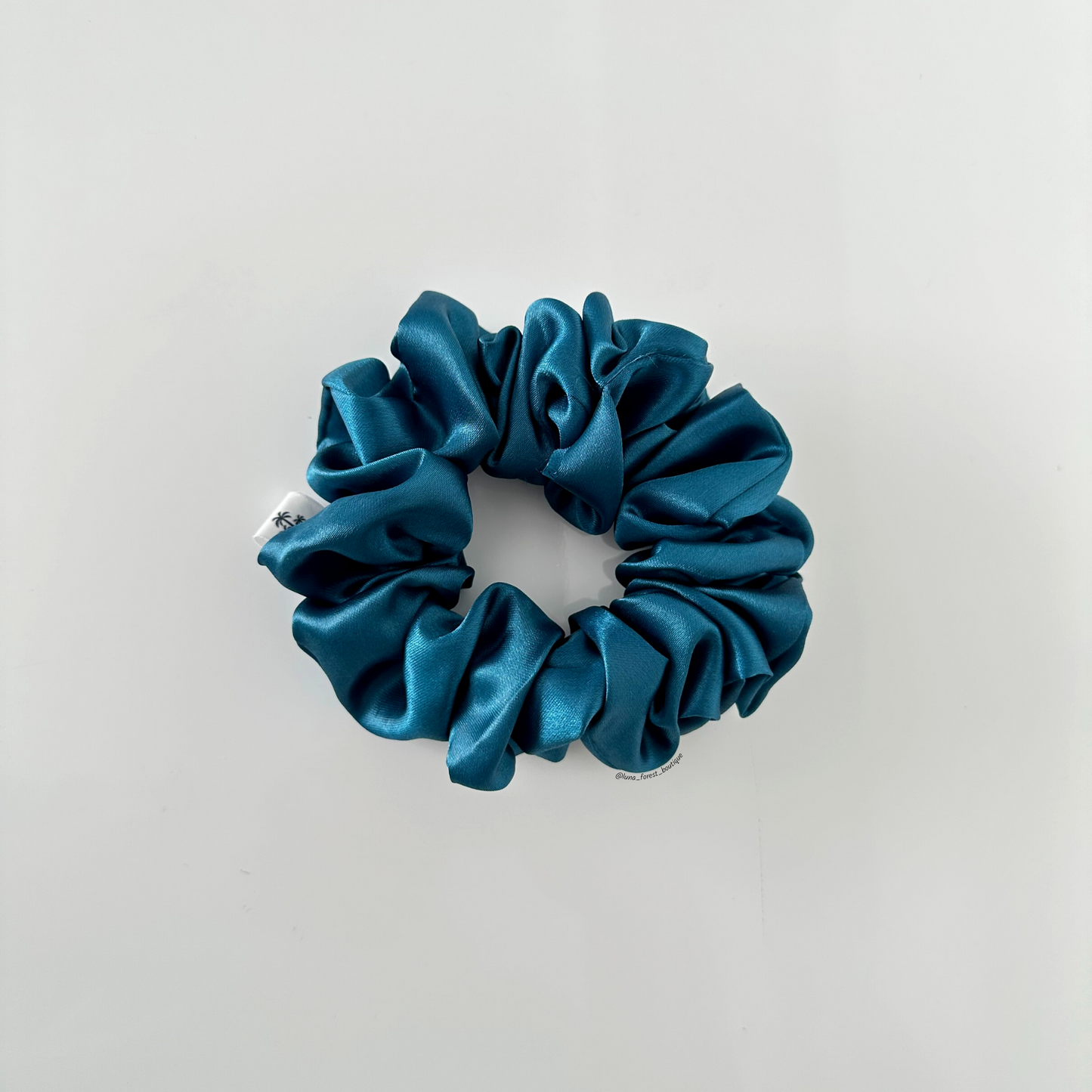 Satin Scrunchie - Teal