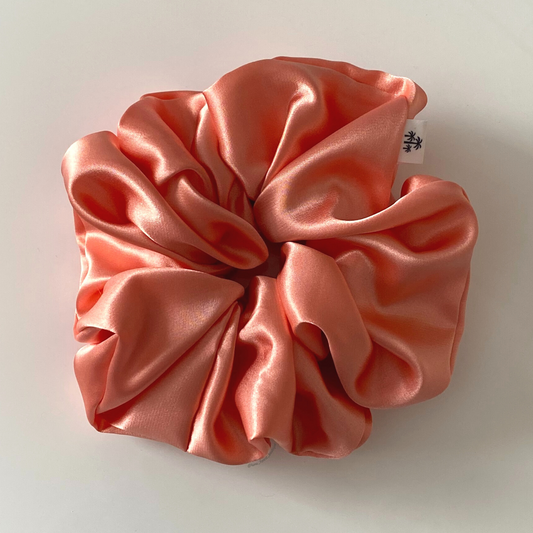 XXL Luxe Satin Scrunchie - Peach